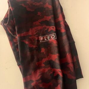 FLEO blood orange bounce leggings
